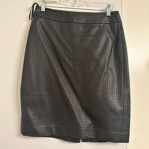Banana Republic Faux Leather Pencil Skirt
